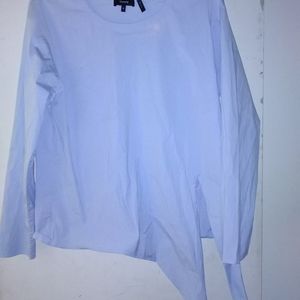 Long sleeve cotton blouse